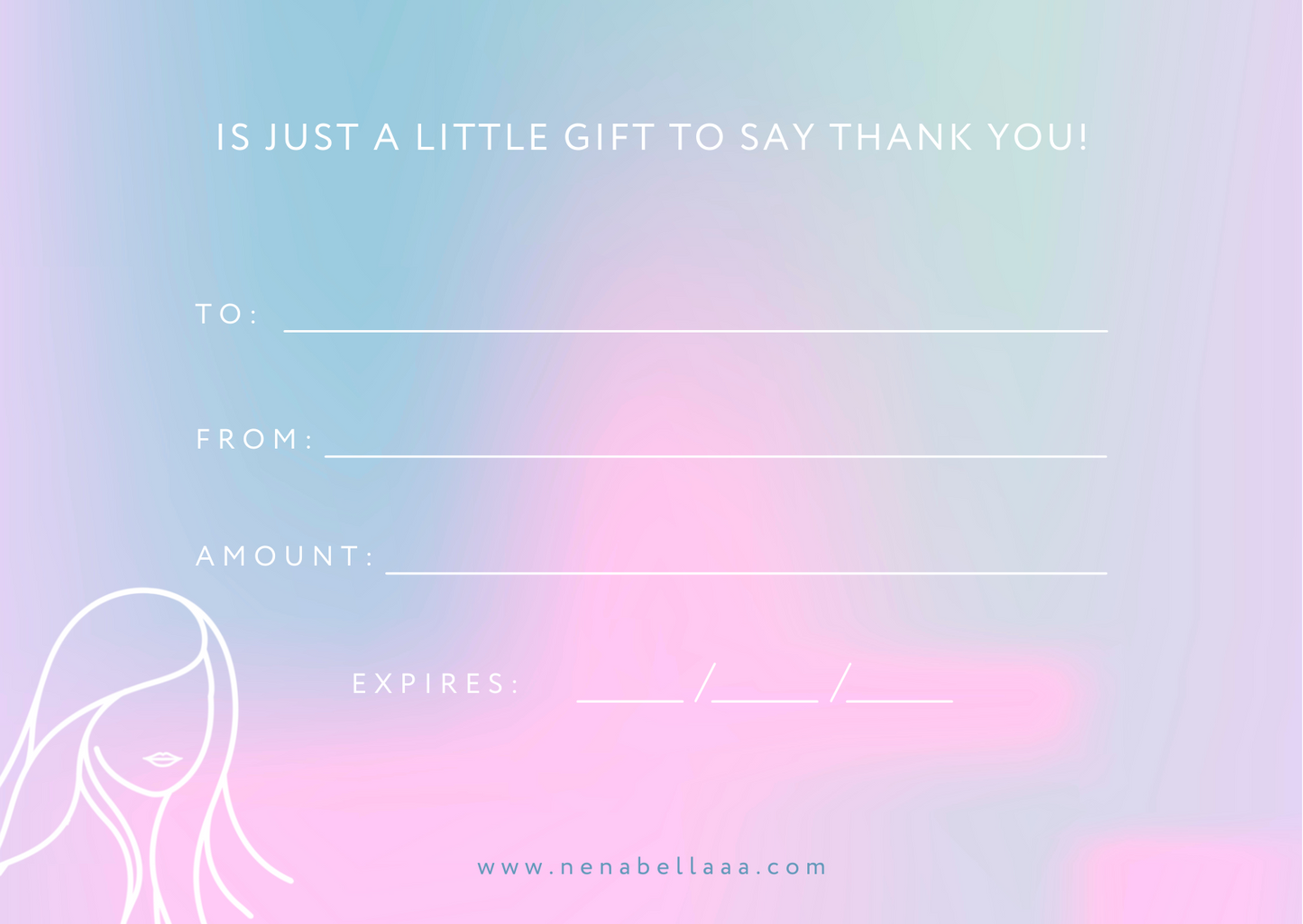 Nena Bellaaa gift card