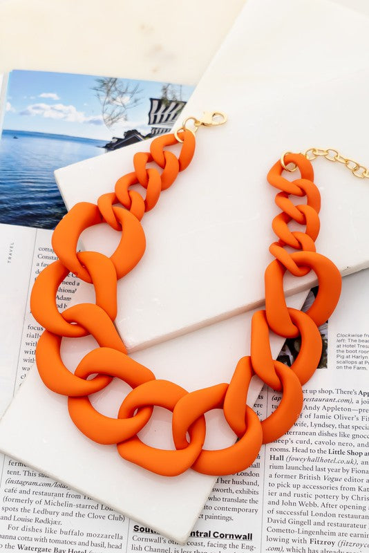 Lightweight chunky link chains